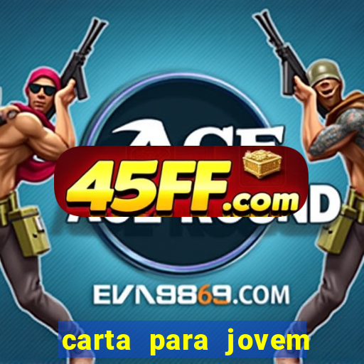 carta para jovem do ejc